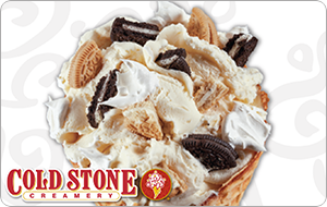 Cold Stone Creamery gift card