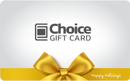 Yellow Bow Holiday Choice Card