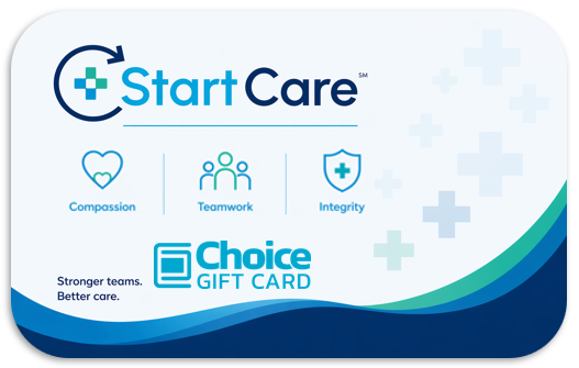 StartCare Choice Card