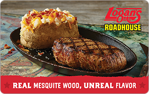 Logan's Roadhouse gift card