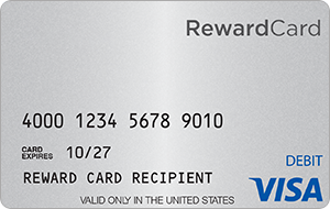 Visa® Reward Card, 12-Month Expiration (ATF Restricted)